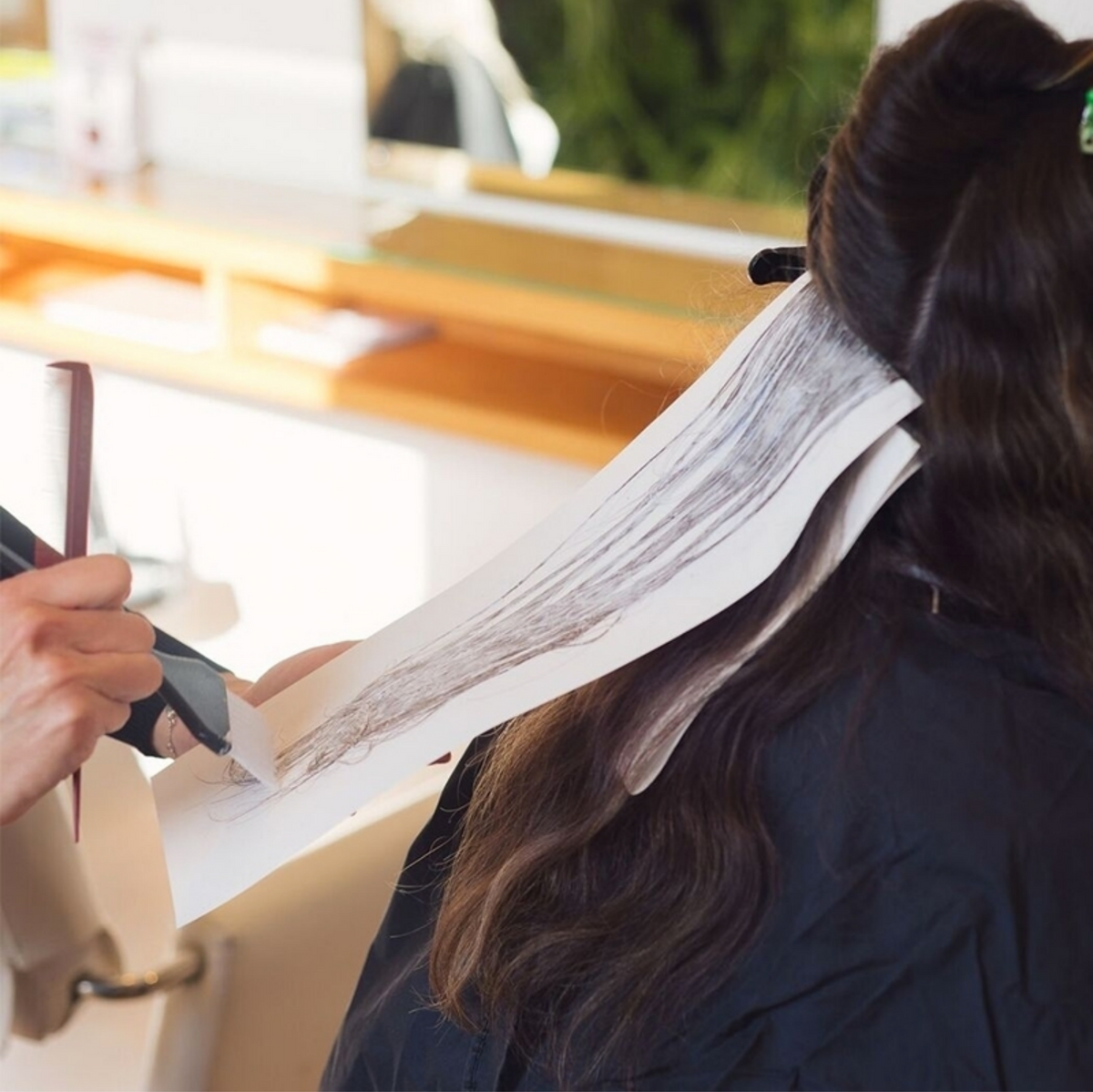 Go Green with Sustainable Hair Highlights: Choose Paper over Foil.